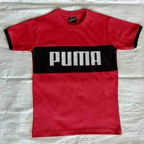 Boys Fancy T-Shirt - O-Neck, Short Sleeve | Embroidered Pattern, Ideal for Cool Kids Wear