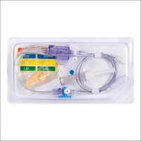 Disposable Ibp Transducer Kit - Plastic, 250 Mm Length, Sensitivity 5 Âµv/v/mmhg | Hospital Application, Integrated Flow-thru Design, Accurate Monitoring