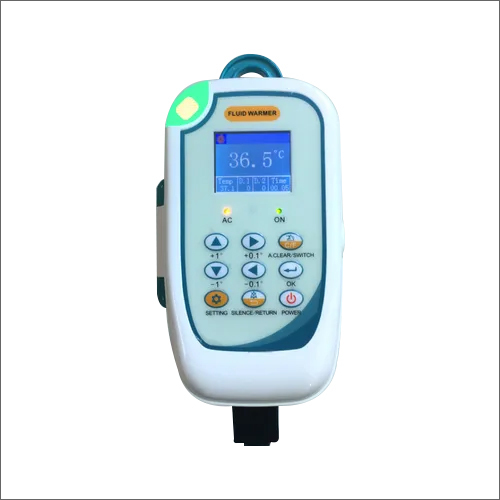 Intravenous Double Line Fluid Warmer - Mild Steel, Battery-Powered, 30°C - 42°C Heating Range | Lightweight, Portable, Digital Temperature Setting, Patient Monitoring