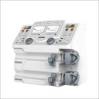 Dual Syringe Pump - Ac And Battery Powered, 1ml/h Kvo Speed, Lcd Display | Portable Design, 3% Accuracy, Lithium Battery, Recyclable