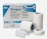 Microporous Surgical Tape - Microporous Material, Roll-shaped, White | Breathable, Gentle Adhesive, Hypoallergenic, Latex-free, Easy To Tear