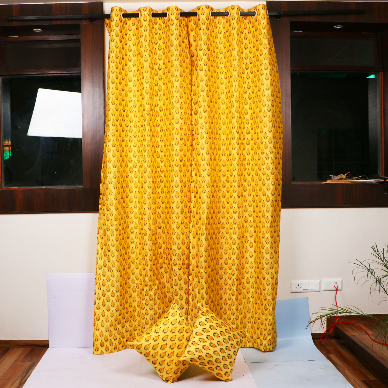 Jaipuri Block Printed Cotton Curtains