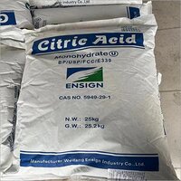 Citric Acid Monohydrate