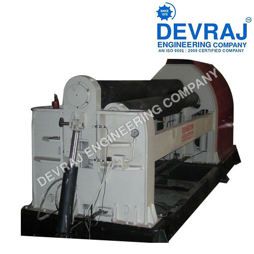 White Hydraulic Plate Bending Machine And Plate Rolling Machine