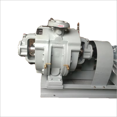 Hybrid Vacuum Pump - Cast Iron, Electric Power | Grey Color, Designed for Air Pumping, Industrial Use