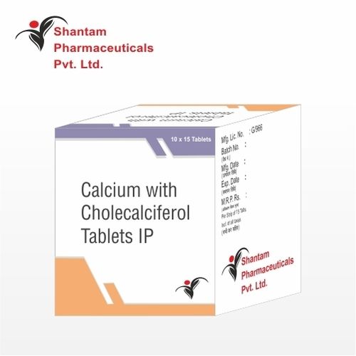 Calcium With Cholecalciferol Tablets Keep Dry & Cool Place