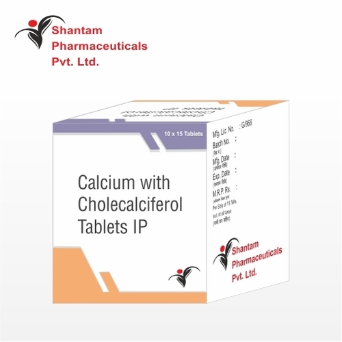 Calcium with Cholecalciferol Tablets