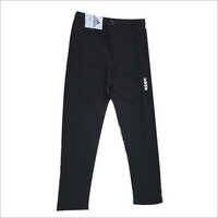 Mens Black 4 Way Lycra Lower - Lycra Fabric, Customized Size, Colorfast Black, Elastic Waistband With String Closure , Ideal For Running And Sports Activities