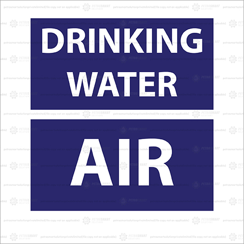 Air Drinking Water Sign Board