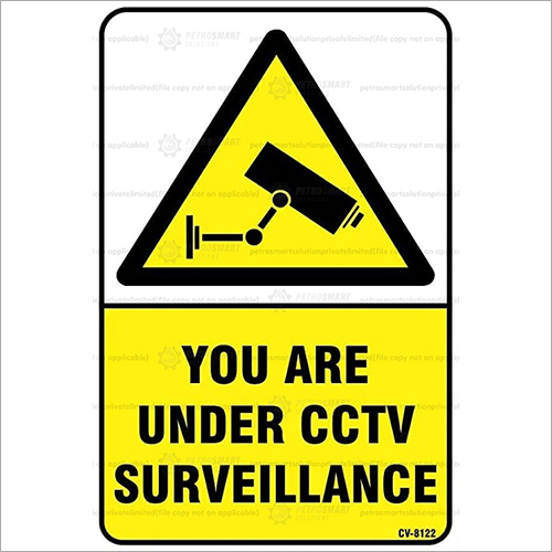 CCTV Sign Board