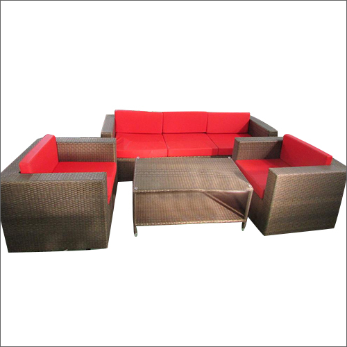 5 Seater Wicker Sofa Set