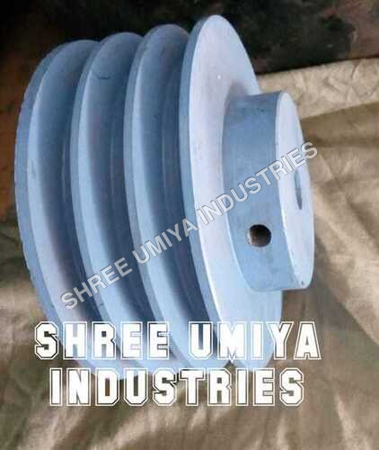 V belt cast iron pulley