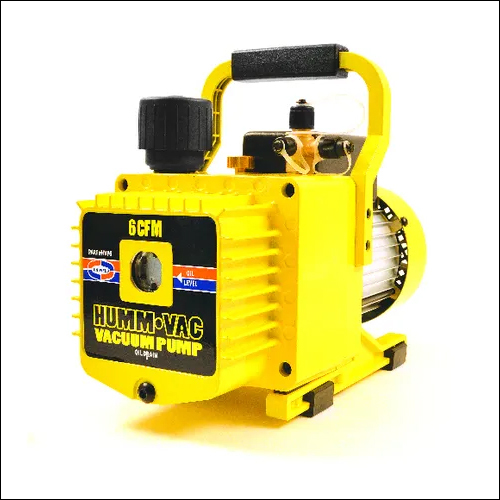 Yellow Vacuum Pumps Double Stage