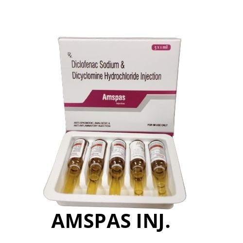 Diclofenac and Dicyclomine (Amspas inj.)