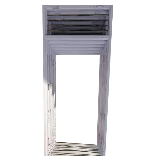 White Japanese Steel Door Frame