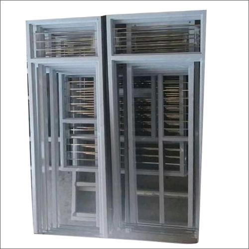 White Japanese Steel Door Frame