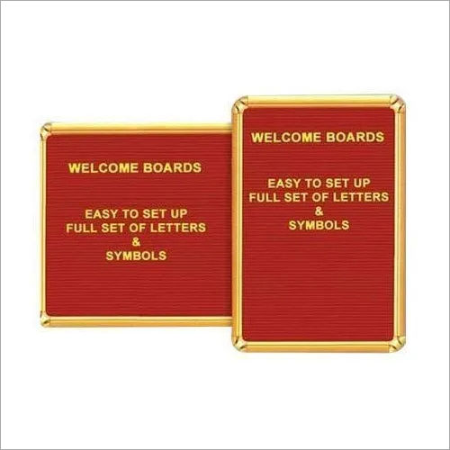 Welcome Board