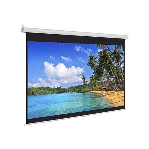 Motorized Projection Screen Use: Education