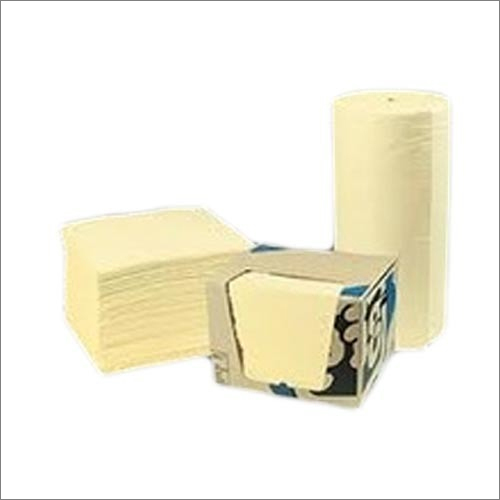 Yellow Fine Fiber Hazardous Mat