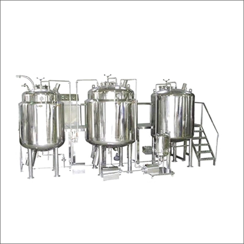 240 V Stainless Steel Oral Liquid Syrup Manufacturing Plant