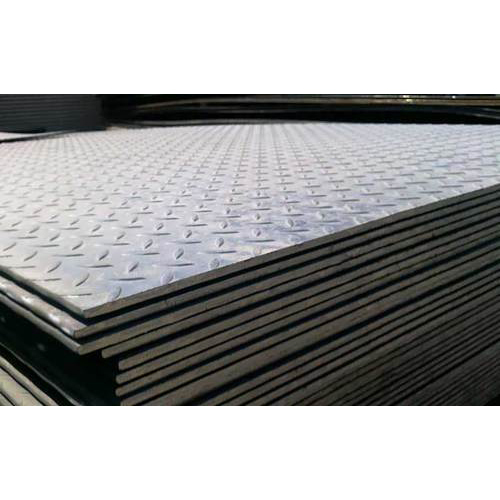 Silver Ms Chequered Plate
