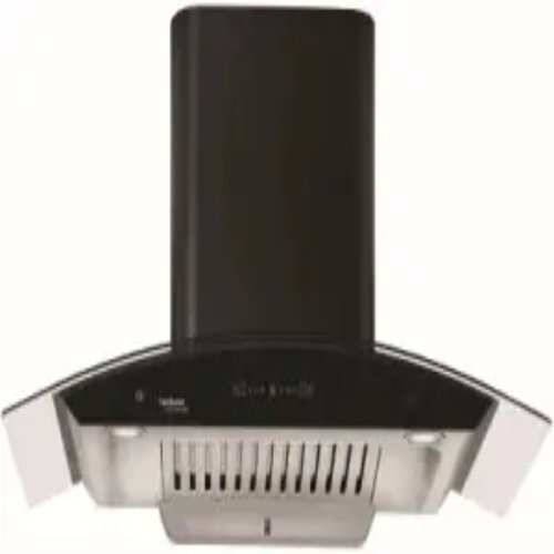 Black Auto Clean Wall Mounted Chimney