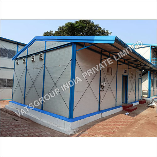 White Industrial Prefabricated Shelter