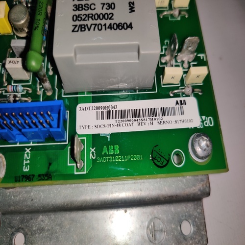 ABB SDCS-PIN-48 PULSE  TRANSFORMER BOARD