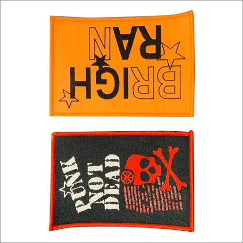 Designer Embroidery Patches - Polyester Material, Size 65x80 mm, Thickness 8 mm | Machine Printed Fabric for Clothing and Garments
