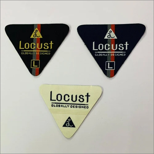 Printed Die Cut Label - Woven Label, Multicolor, Customizable Thickness, Shape, and Pattern | Ideal for Garments Packaging