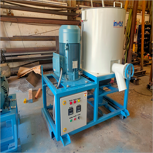 Blue Plastic Granules Mixer Machine