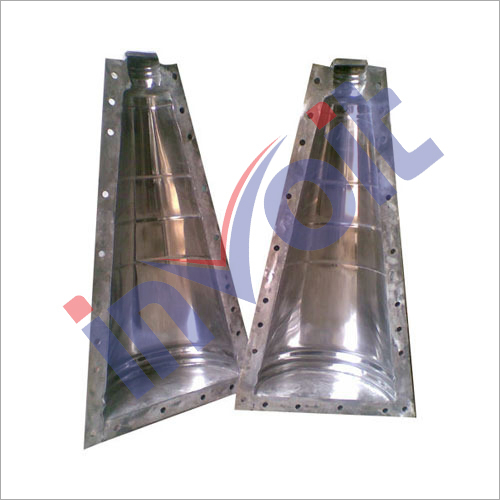 Traffic Cone Moulds - M.S. / S.S. Quality for Roto Moulding Use, Silver Finish