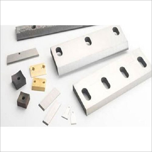 Plastic Grinder Machine Blades - Blade Set for 8 to 40 Inch Machines | White, High Production Capacity 500-5000 T/hr, Essential Spares for Plastic Crushing