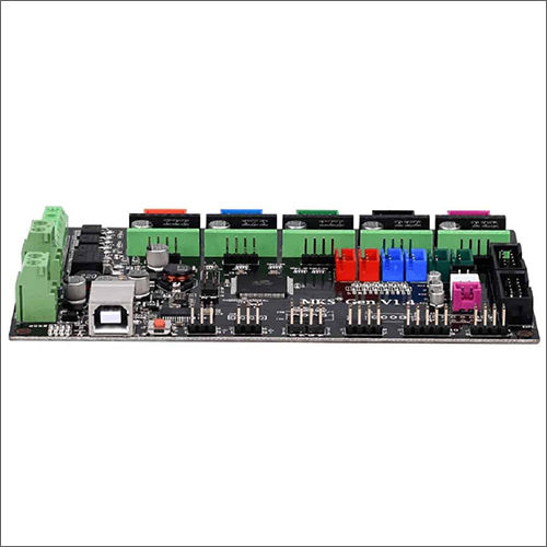 Black Mks Gen V1.4 Mother Board For 3D Printer Machine