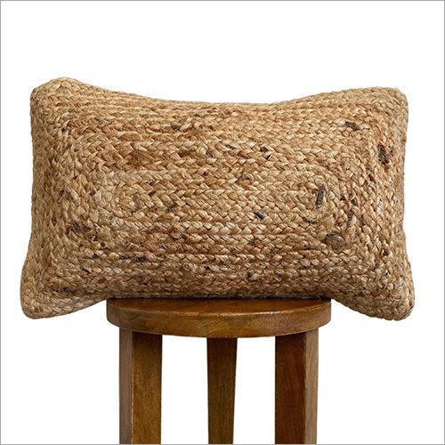 Brown Jute Cushions