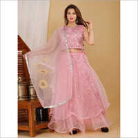 Indian Pink Lehenga Choli