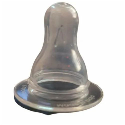 Baby Plain Silicone Nipple Size: Small