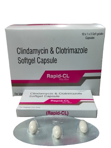 Clindamycin And Clotrimazole Vaginal Softgel Capsules (Rapid-Cl at Best ...