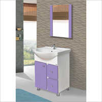Purple And White 3004 E Pvc Bathroom Cabinet