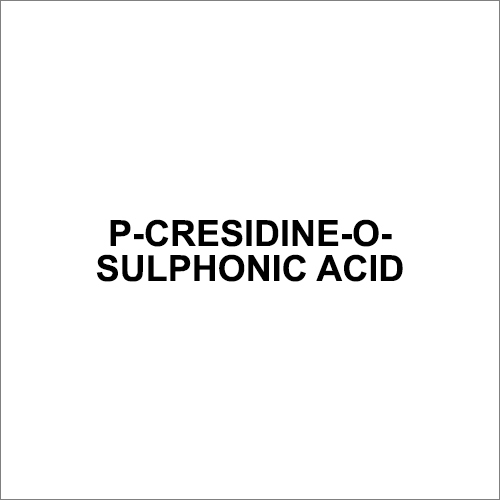 P-Cresidine-O-Sulphonic Acid