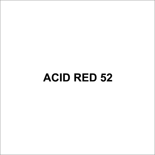 Acid Red 52 Dye