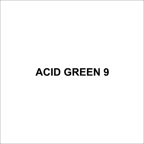 Acid Green 9 Dye