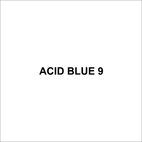 Acid Blue 9 Liquid Dyes Cas No: 3844 - 45 -9