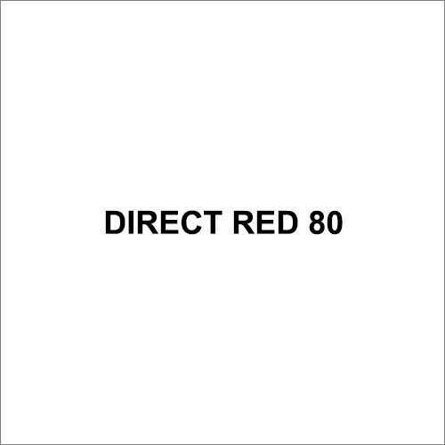 Direct Red 80 Direct Dyes