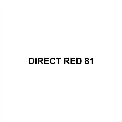 Direct Red 81 Direct Dyes Cas No: 50 2610-11-9