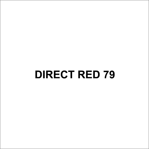 Direct Red 79 Direct Dyes