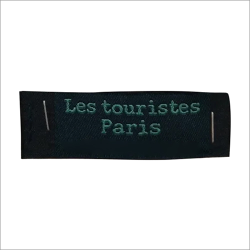 Embroidered Woven Clothing Label