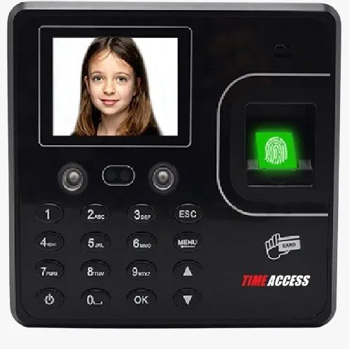 Time Access B-20 Face Recognition Biometric System Camera Size: Customize