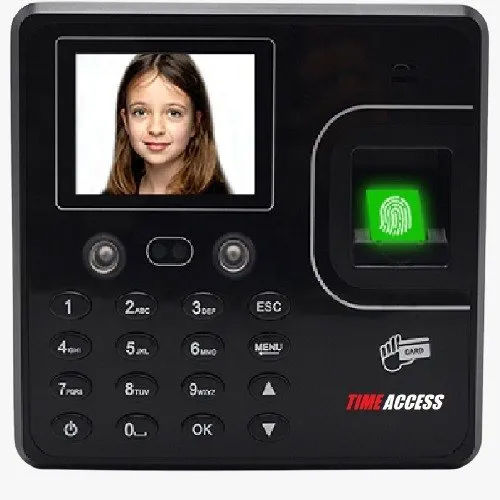 Time Access B-20 Face Recognition Biometric System Camera Size ...