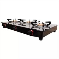 3b glass top Stove 3 Litres Aluminium pressure cooker